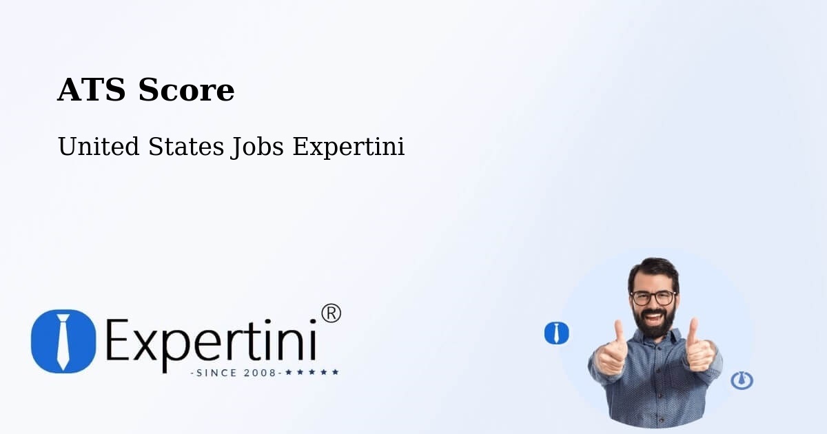 Resume ATS Score & Job Description Match Tool – Great River - United States Jobs Expertini