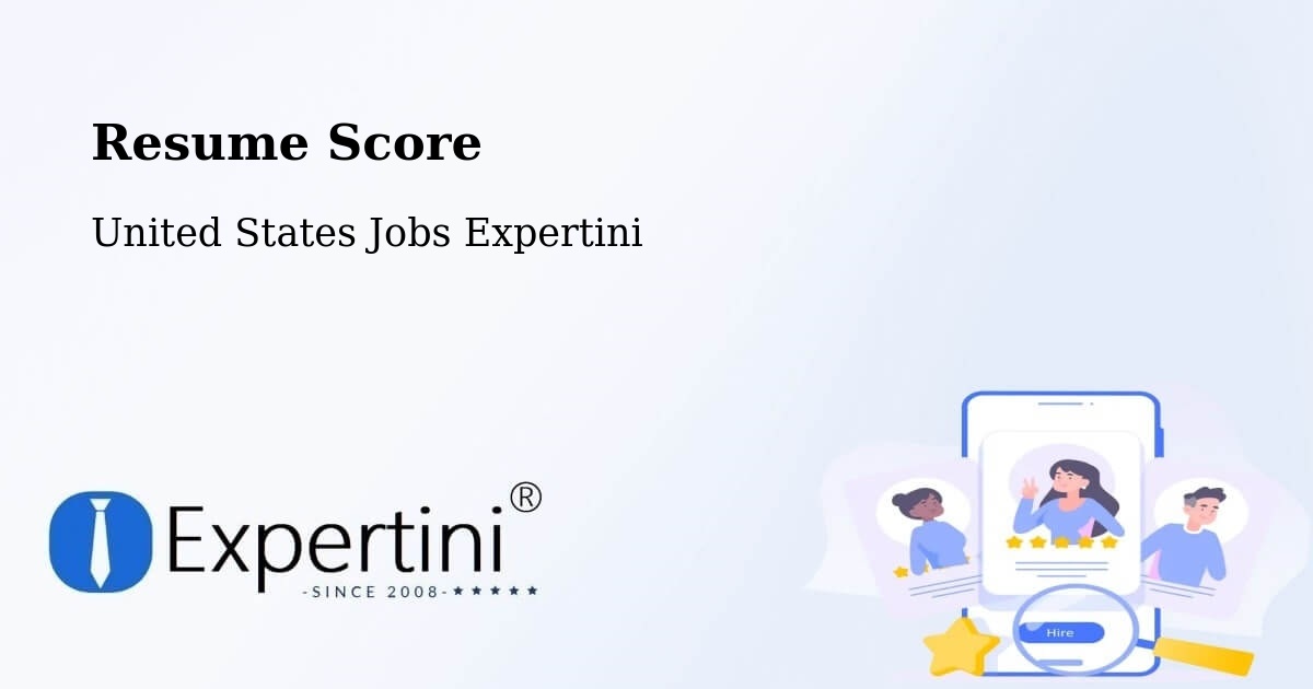 Resume Score & Job Description Match Tool – Great River - United States Jobs Expertini